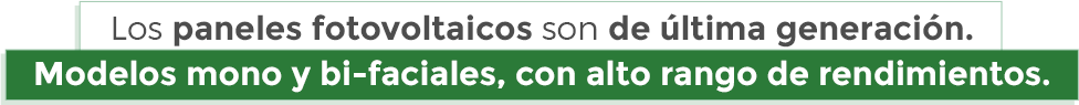Paneles Fotovoltaicos